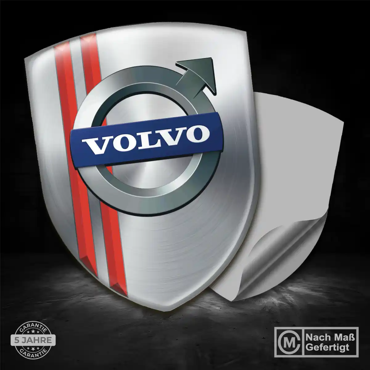 Volvo 3D Gel Aufkleber Embleme Erstklassige Qualität