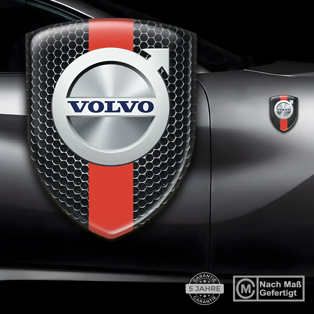 Volvo 3D Gel Aufkleber Embleme Exterieurdesign