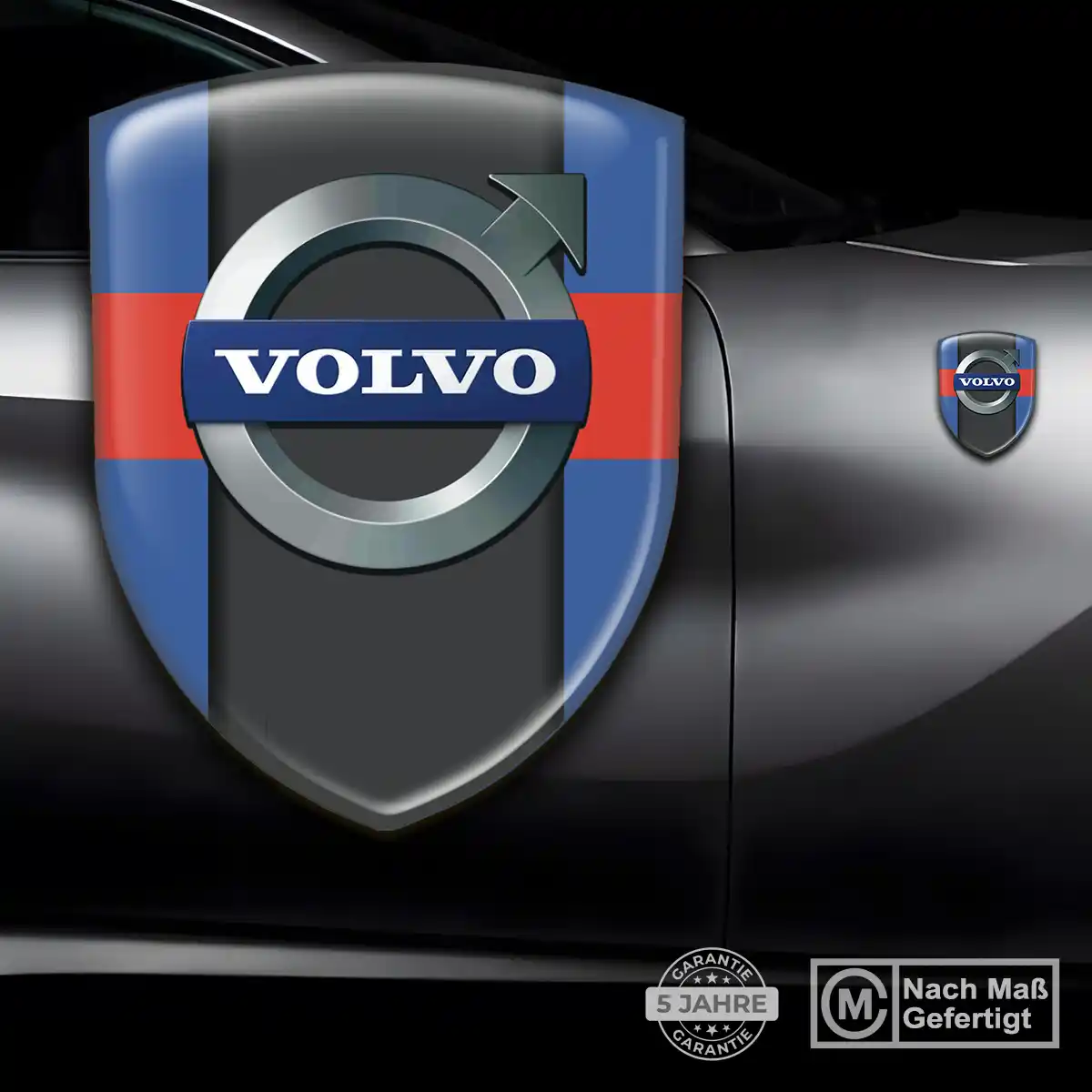 Volvo 3D Gel Aufkleber Embleme Hochwertiges Harz