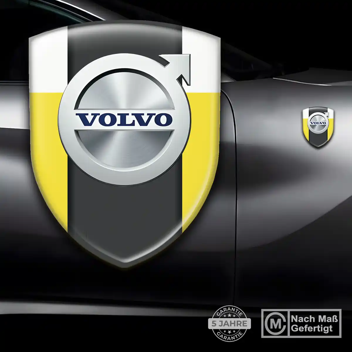 Volvo 3D Gel Aufkleber Embleme Luxus-Edition