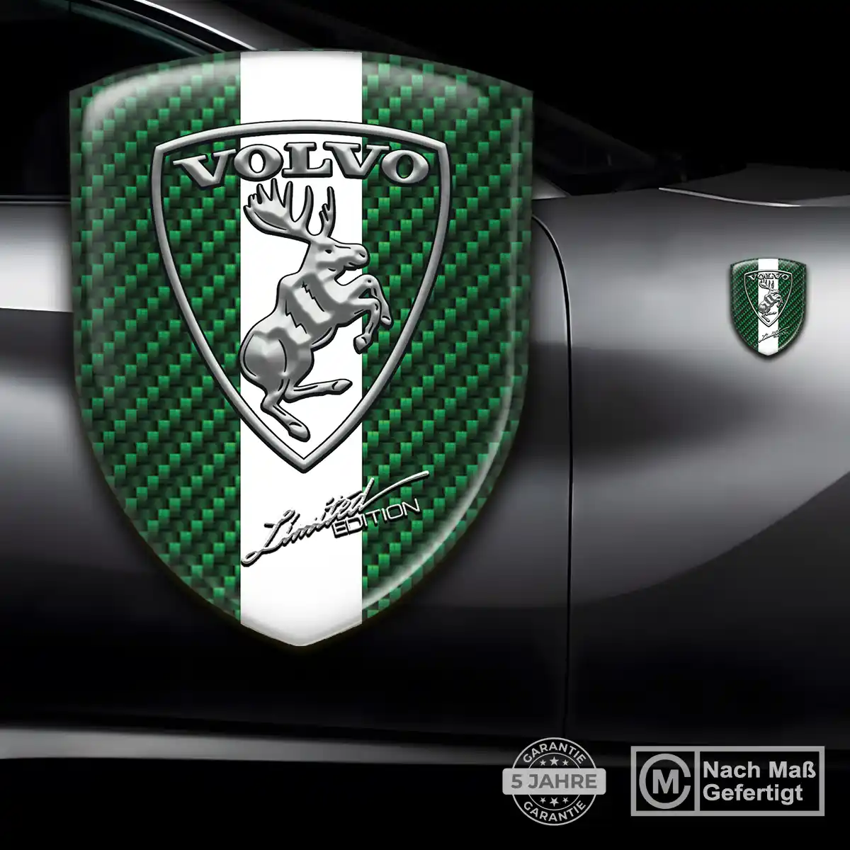 Volvo 3D Gel Aufkleber Embleme Modernes Design