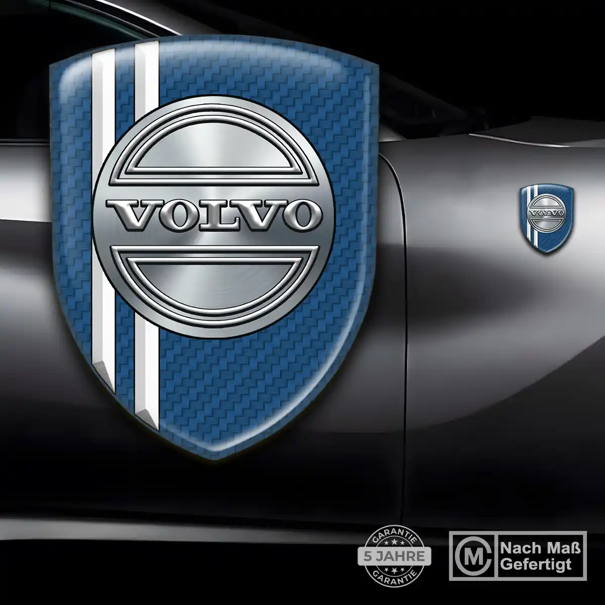Volvo 3D Gel Aufkleber Embleme Tuningfahrzeug