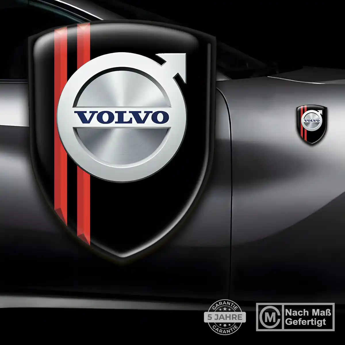 Volvo 3D Gel Aufkleber Erstklassige Qualität