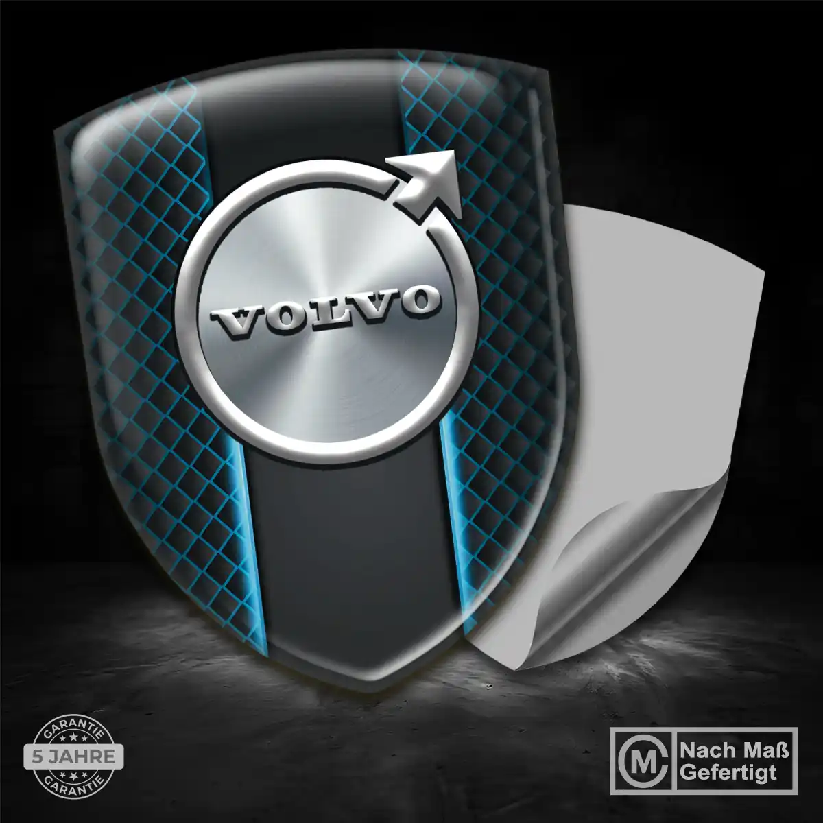 Volvo 3D Gel Aufkleber Exterieurdesign
