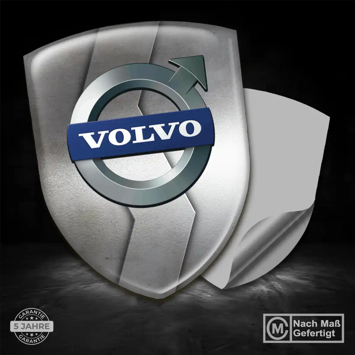 Volvo 3D Gel Aufkleber Premiumqualität