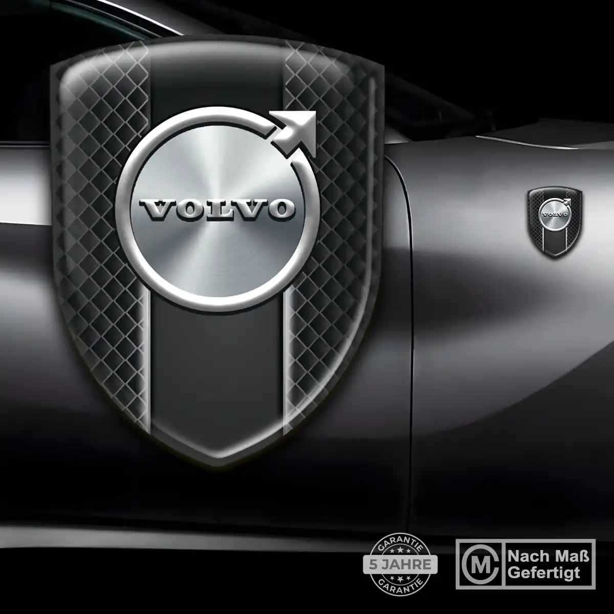 Volvo 3D Gel Aufkleber Silikon Auto Hohe Qualität