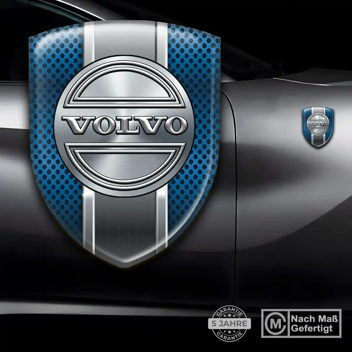 Volvo 3D Gel Aufkleber Silikon Auto Markenedition