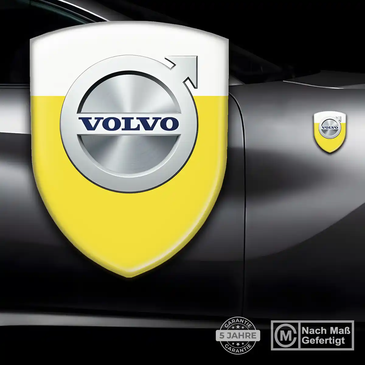 Volvo 3D Gel Aufkleber Silikon Hohe Qualität