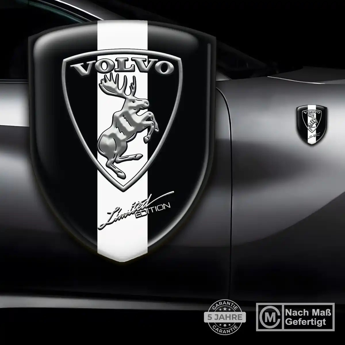 Volvo 3D Gel Aufkleber Wappen Auto Interieurdesign