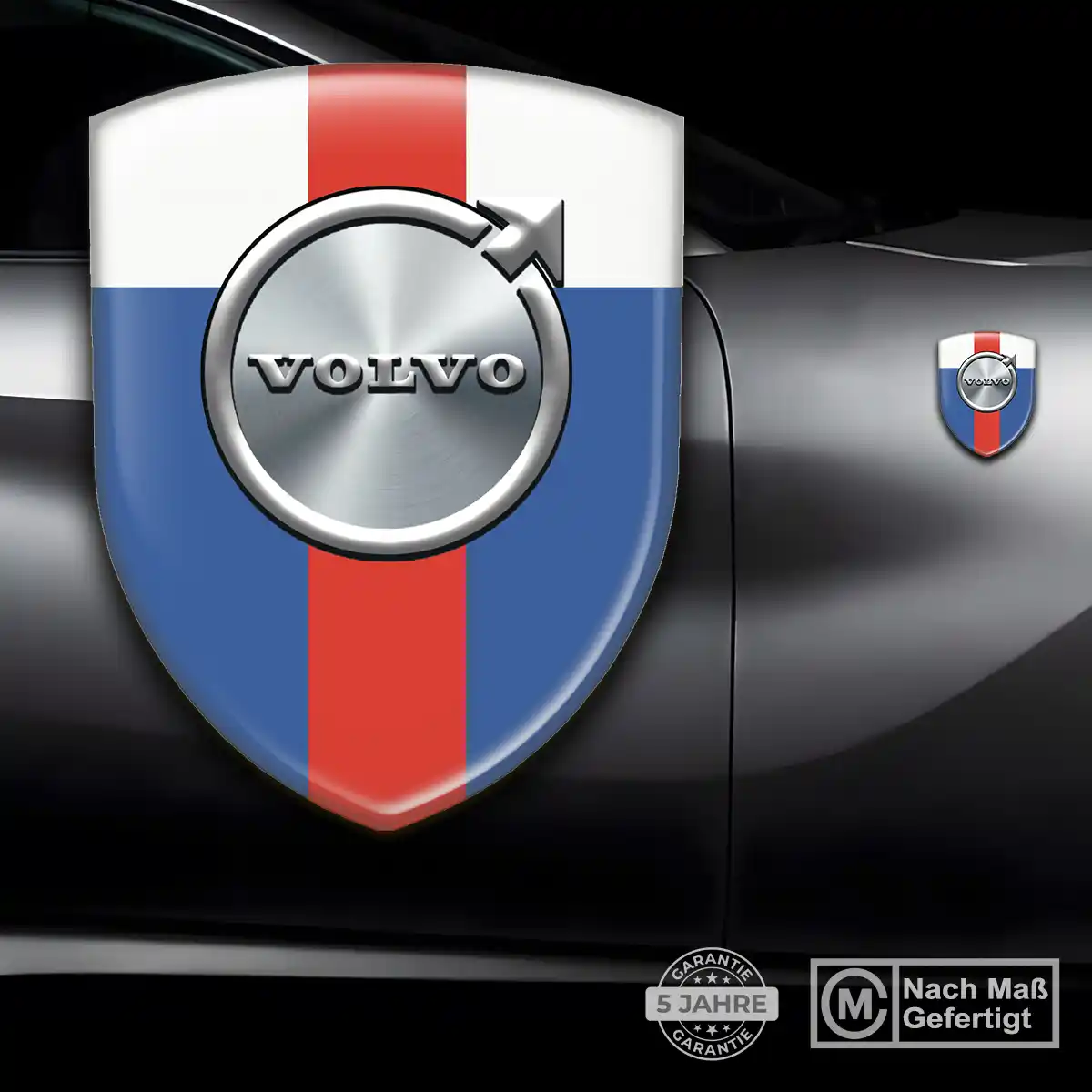 Volvo 3D Gel Aufkleber Wappen Hohe Qualität