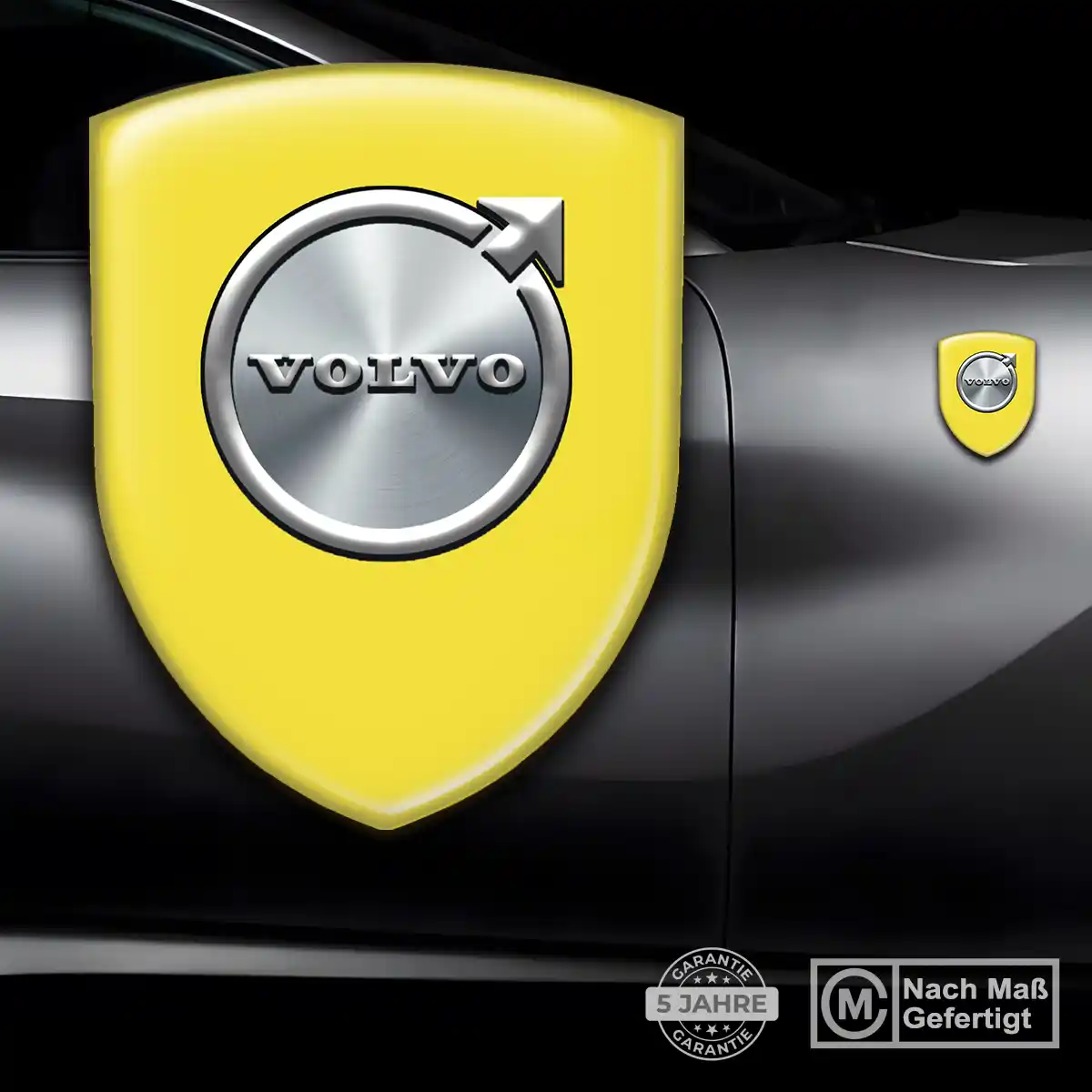 Volvo Aufkleber 3D Gel Emblem Auto Edles Design