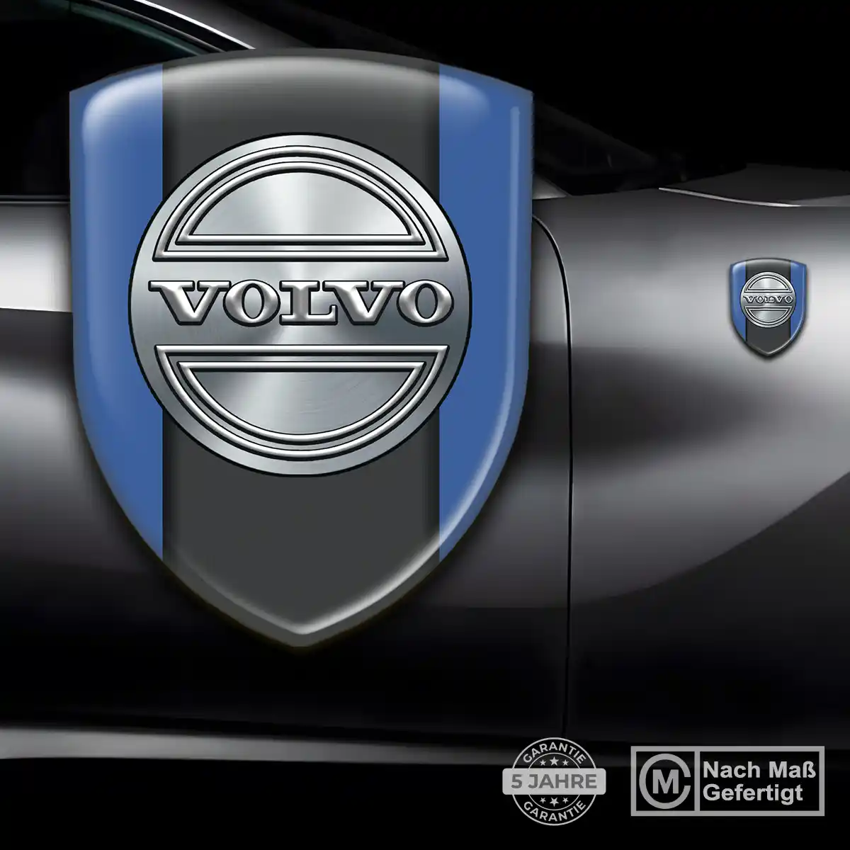 Volvo Aufkleber 3D Gel Emblem Auto Limitierte Auflage