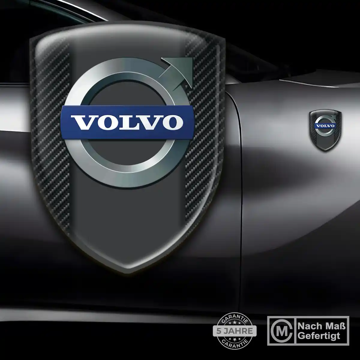 Volvo Aufkleber 3D Gel Emblem Auto Luxus-Edition