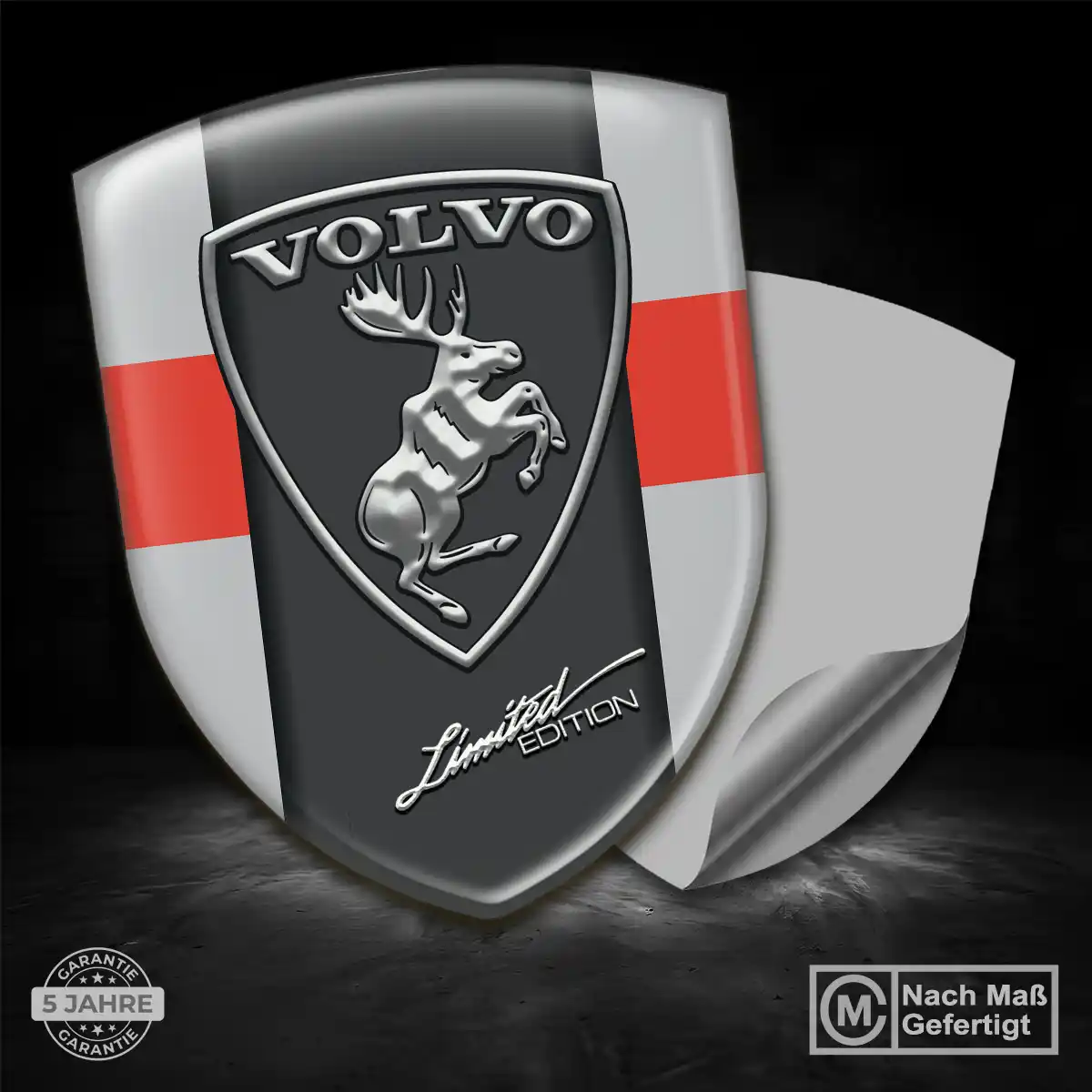 Volvo Aufkleber 3D Gel Emblem Auto Markenedition