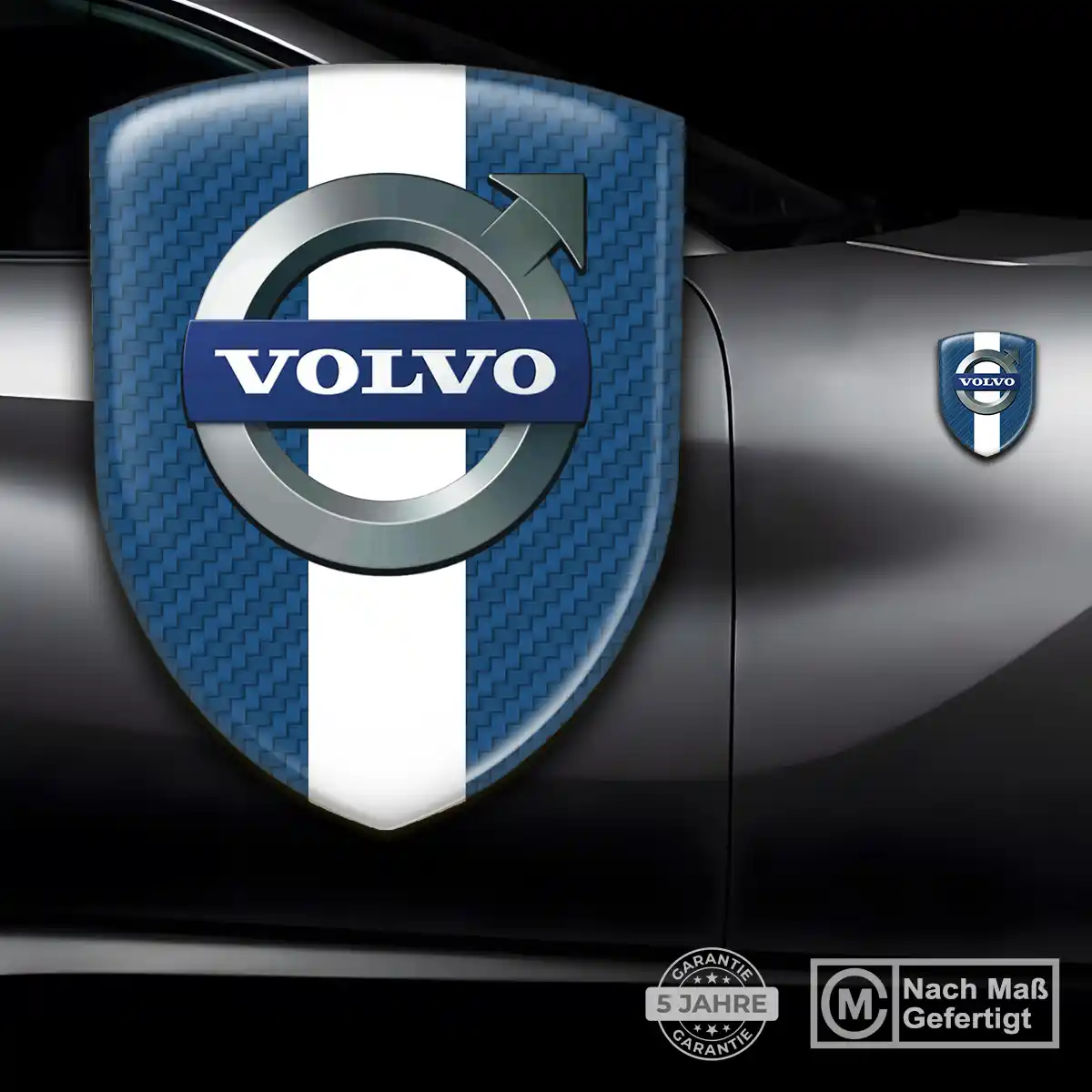 Volvo Aufkleber 3D Gel Emblem Auto Tuningfahrzeug