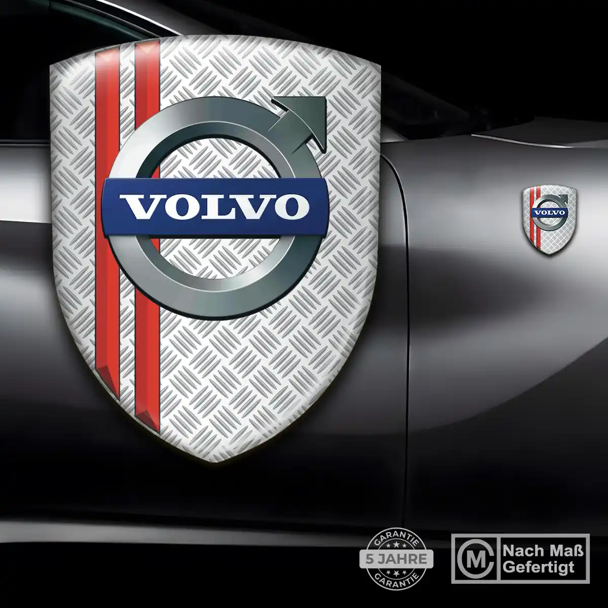 Volvo Aufkleber 3D Gel Emblem Interieurdesign
