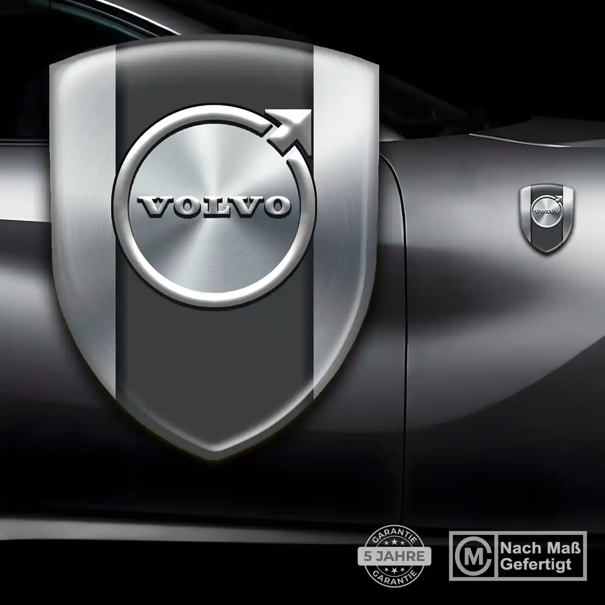 Volvo Aufkleber 3D Gel Emblem Luxus-Edition
