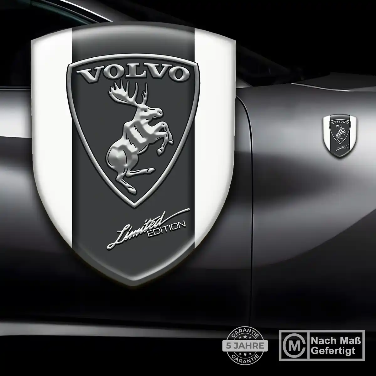 Volvo Aufkleber 3D Gel Emblem Premium-Edition