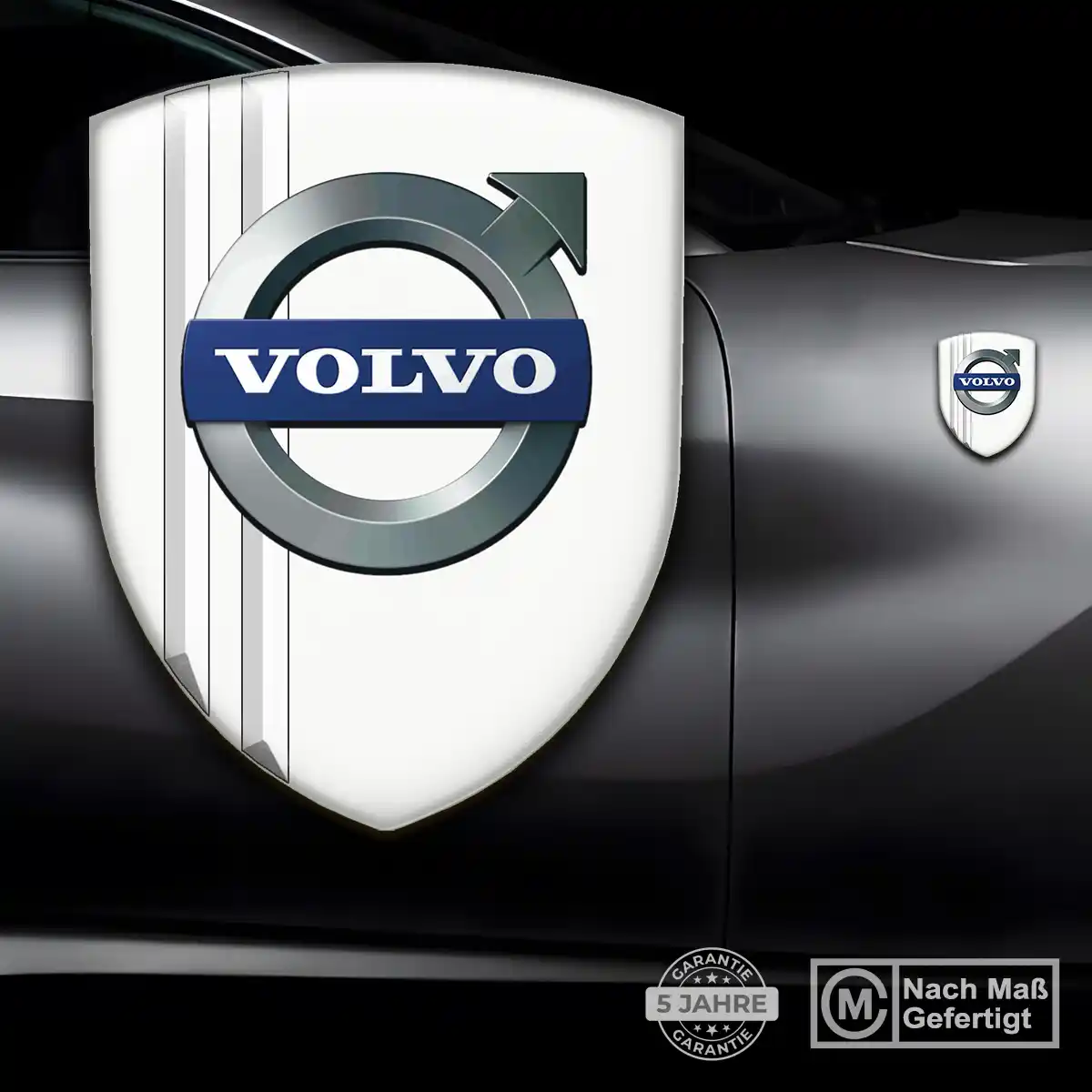 Volvo Aufkleber 3D Gel Emblem Premiumqualität