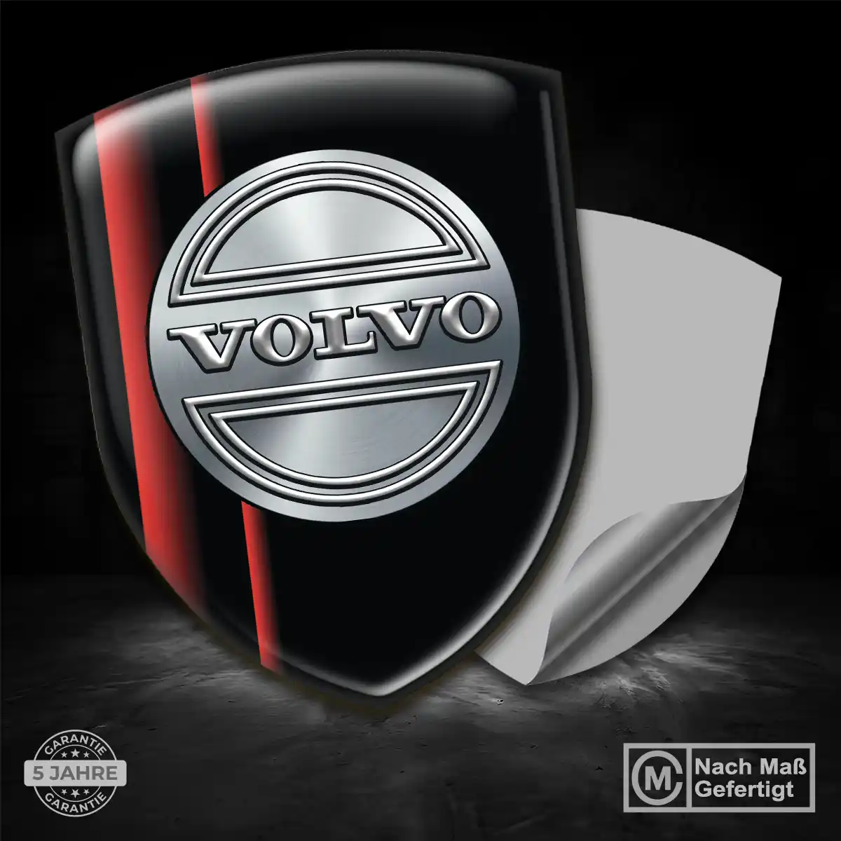 Volvo Aufkleber 3D Gel Emblem Tuningfahrzeug