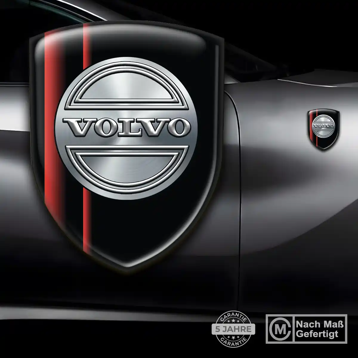 Volvo Aufkleber 3D Gel Emblem Tuningfahrzeug