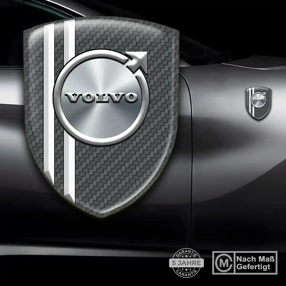 Volvo Aufkleber 3D Gel Embleme Anspruchsvolles Design
