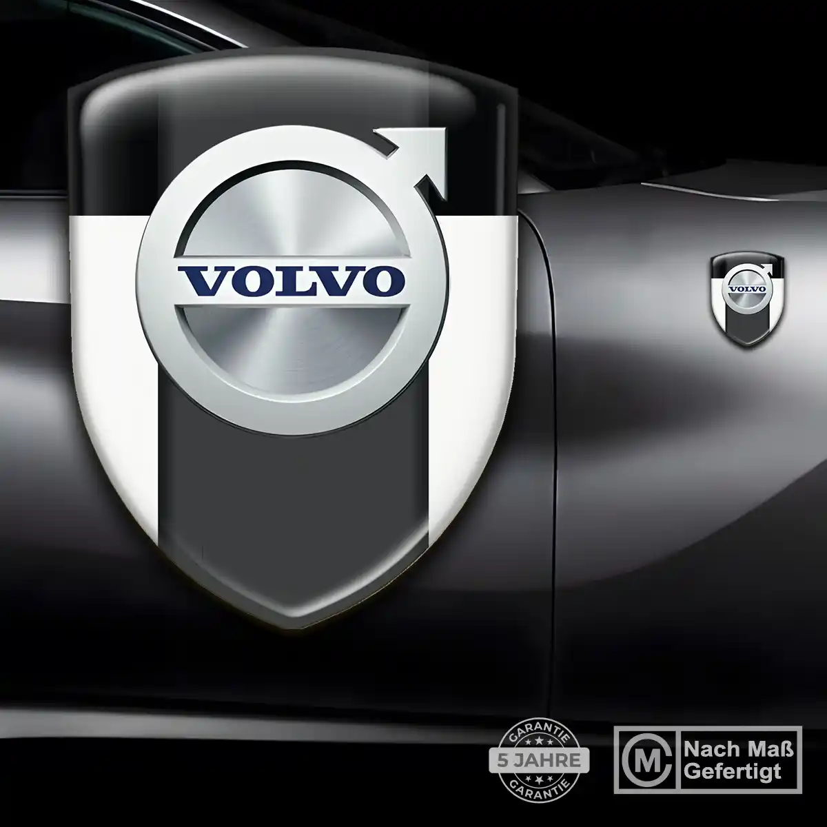 Volvo Aufkleber 3D Gel Embleme Ausdrucksstarkes Design