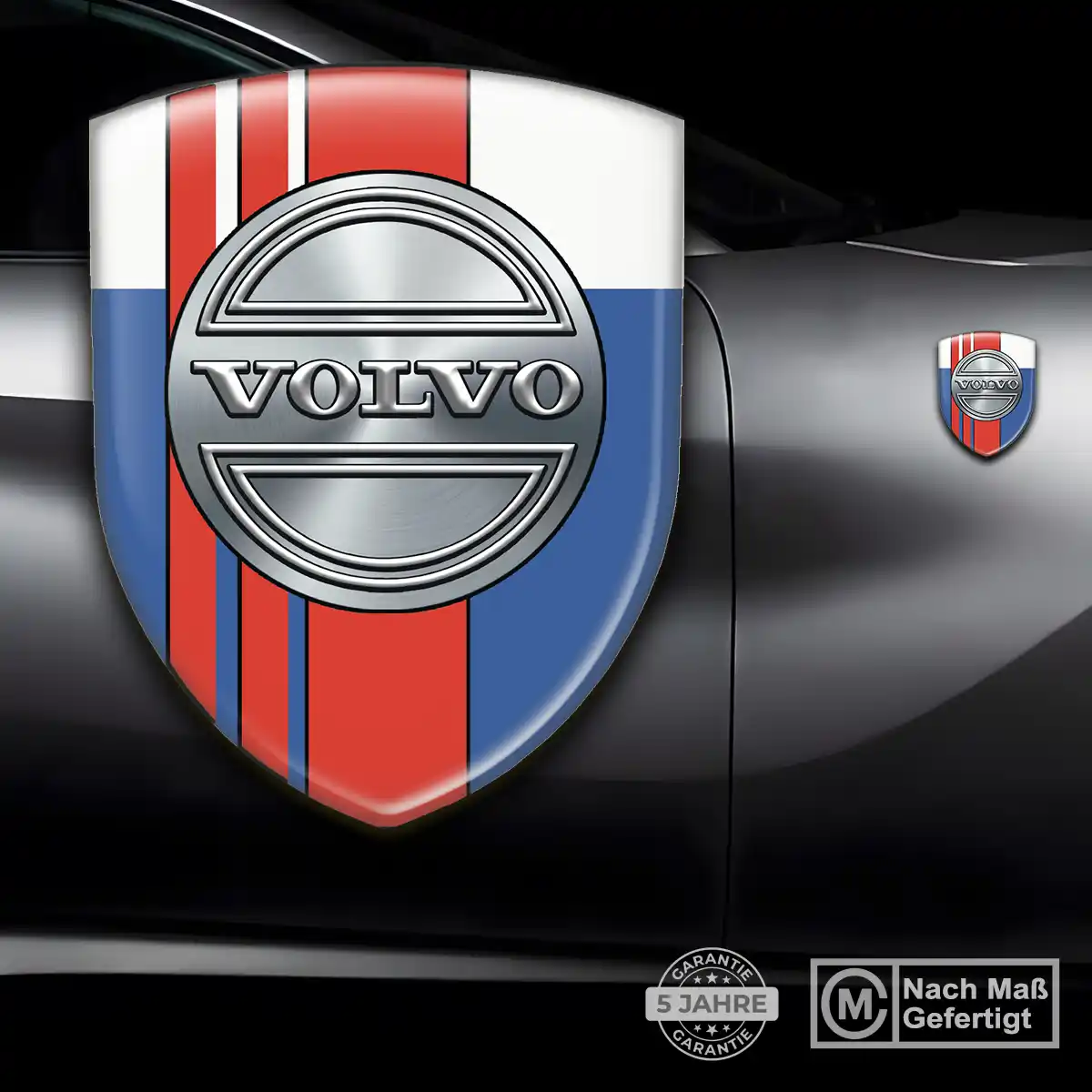 Volvo Aufkleber 3D Gel Embleme Auto Edles Design