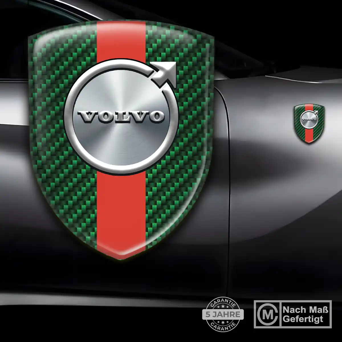 Volvo Aufkleber 3D Gel Embleme Auto Elegantes Design