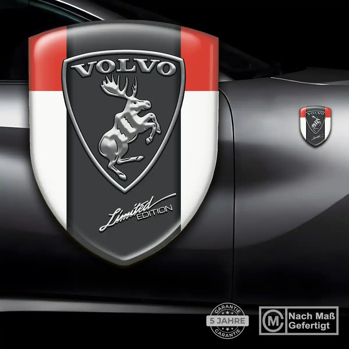 Volvo Aufkleber 3D Gel Embleme Auto Hohe Qualität