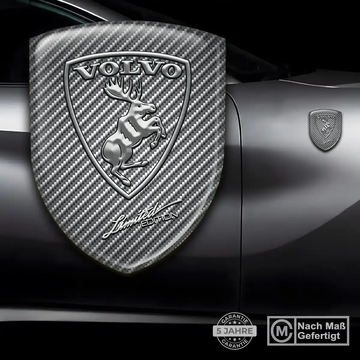 Volvo Aufkleber 3D Gel Embleme Auto Limitierte Auflage