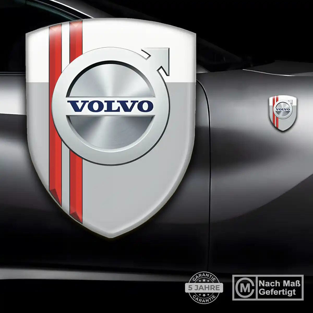 Volvo Aufkleber 3D Gel Embleme Auto Markenedition