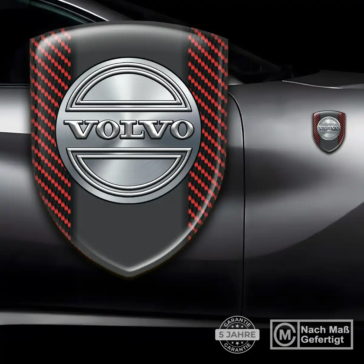 Volvo Aufkleber 3D Gel Embleme Auto Modernes Design