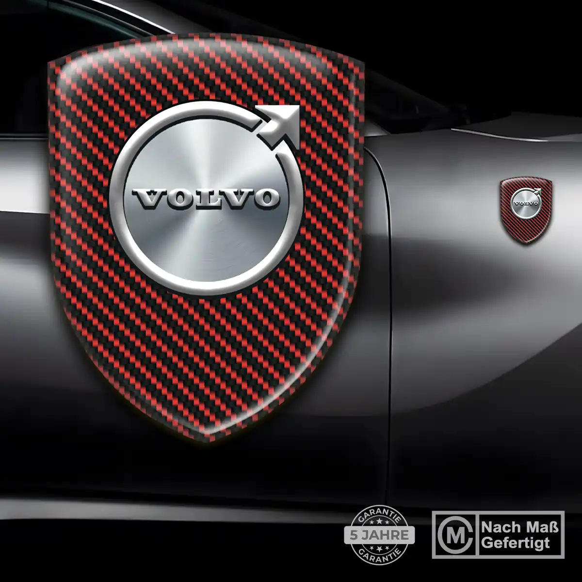 Volvo Aufkleber 3D Gel Embleme Auto Premiumqualität