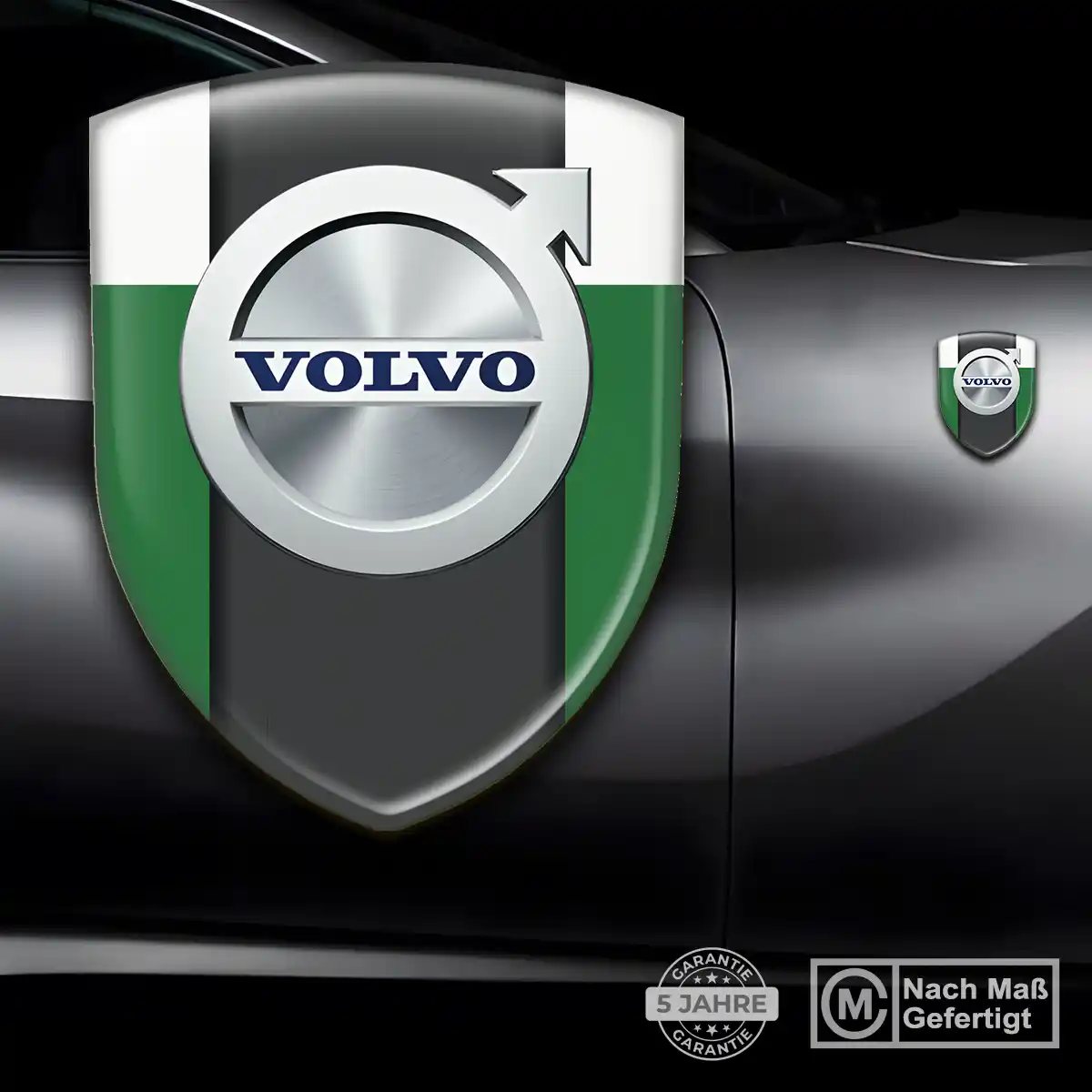 Volvo Aufkleber 3D Gel Embleme Auto Tuningfahrzeug