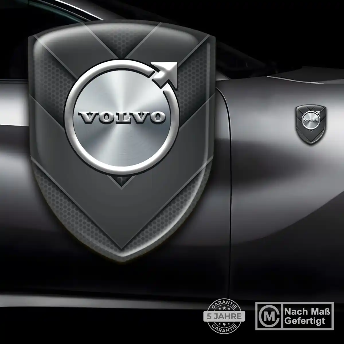 Volvo Aufkleber 3D Gel Embleme Edles Design