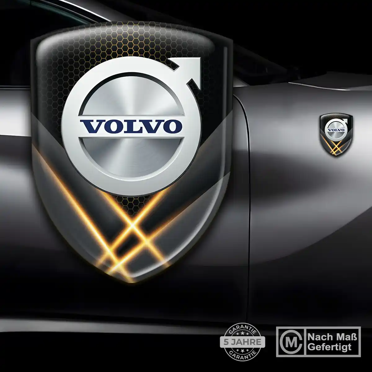 Volvo Aufkleber 3D Gel Embleme Exterieurdesign