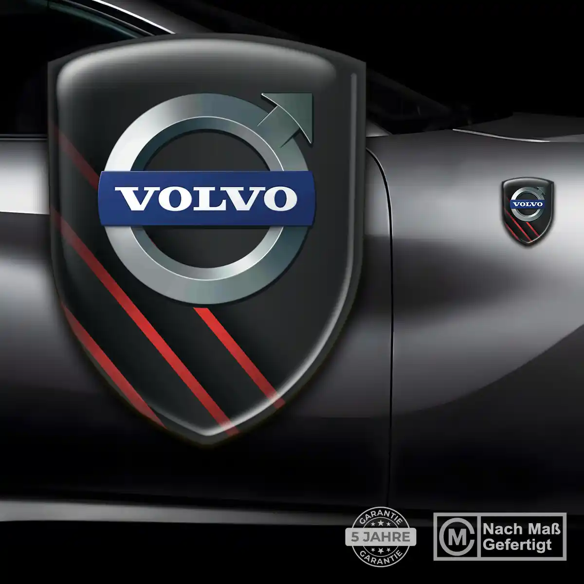 Volvo Aufkleber 3D Gel Embleme Interieurdesign