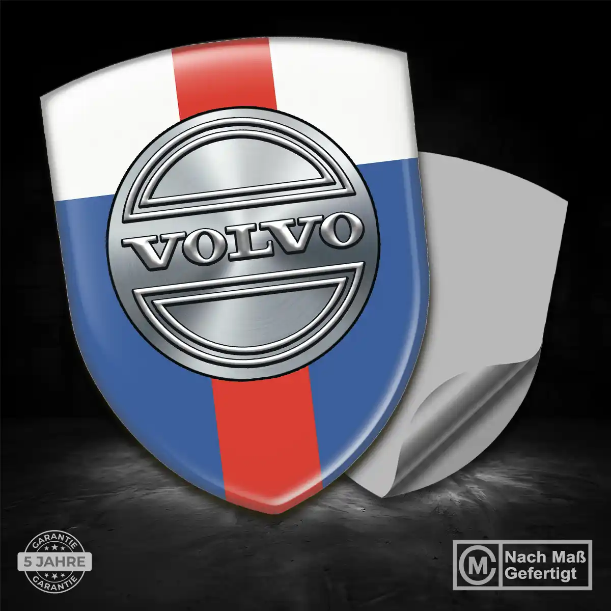 Volvo Aufkleber 3D Gel Embleme Markenedition
