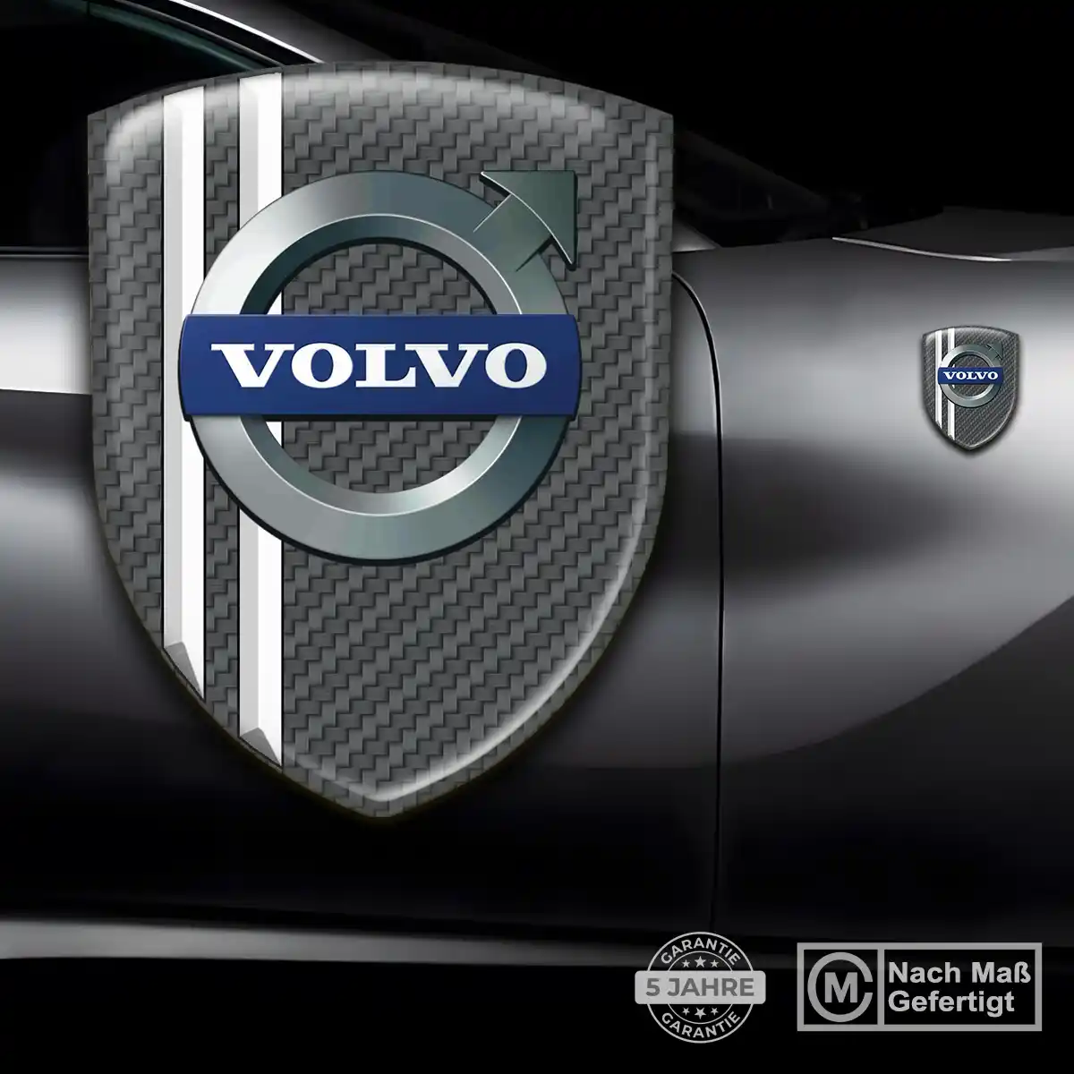 Volvo Aufkleber 3D Gel Embleme Modernes Design