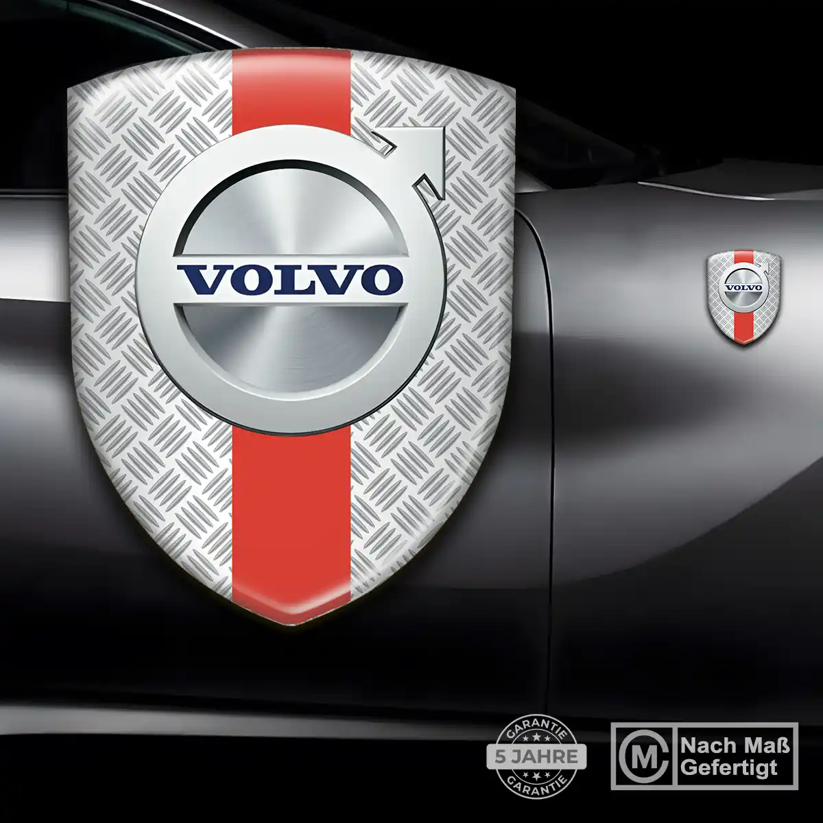 Volvo Aufkleber 3D Gel Embleme Premium-Edition