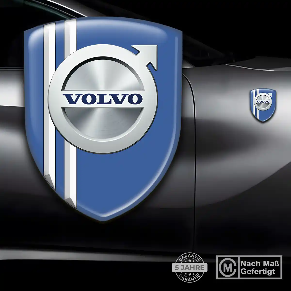 Volvo Aufkleber 3D Gel Embleme Premiumqualität