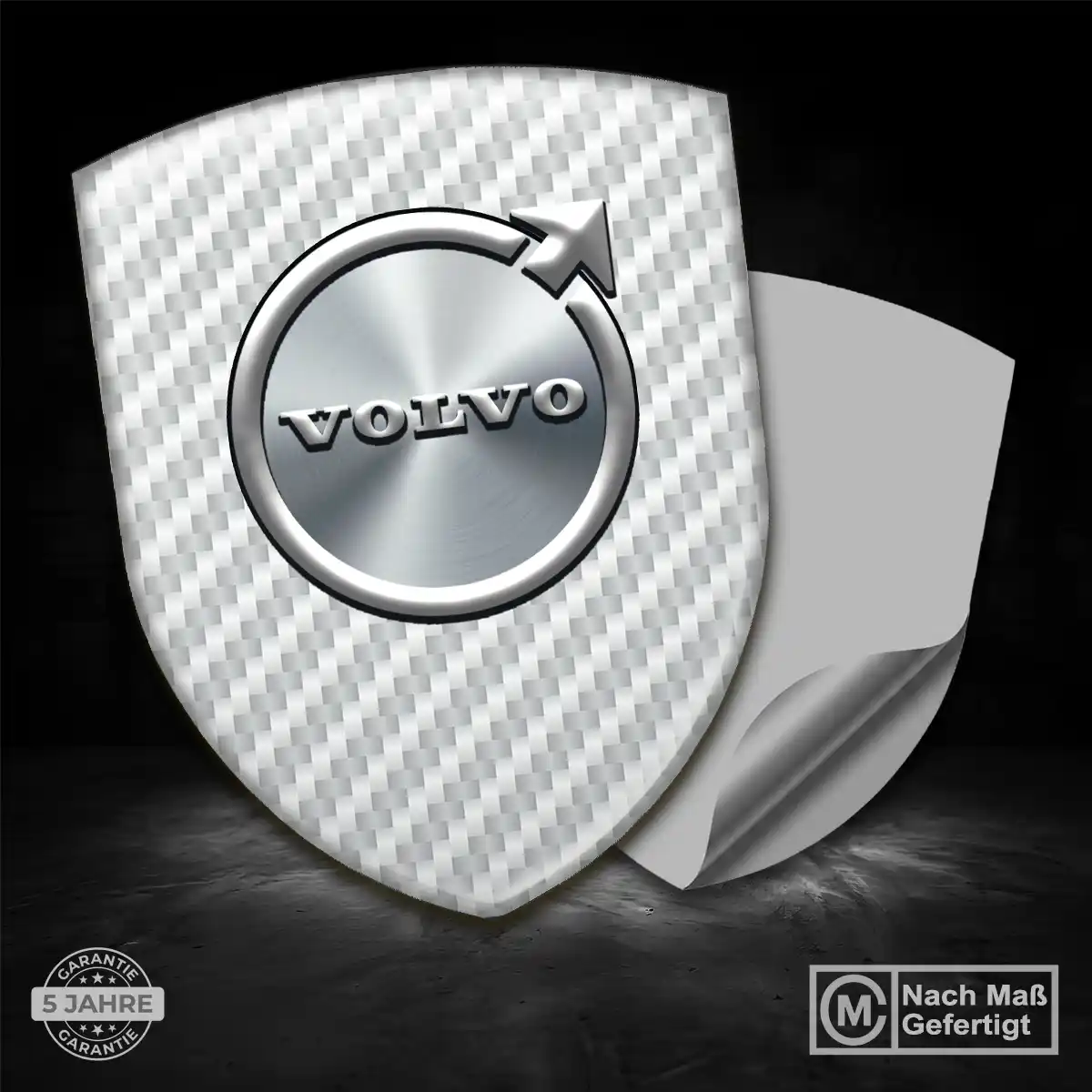 Volvo Aufkleber 3D Gel Embleme Stilvolles Design