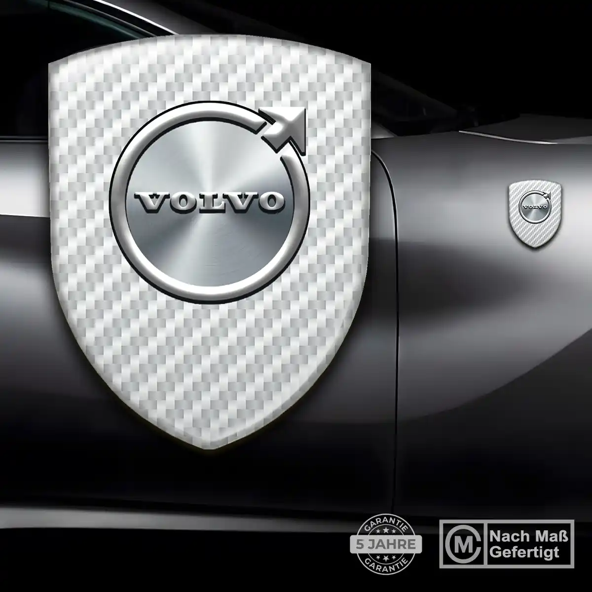 Volvo Aufkleber 3D Gel Embleme Stilvolles Design