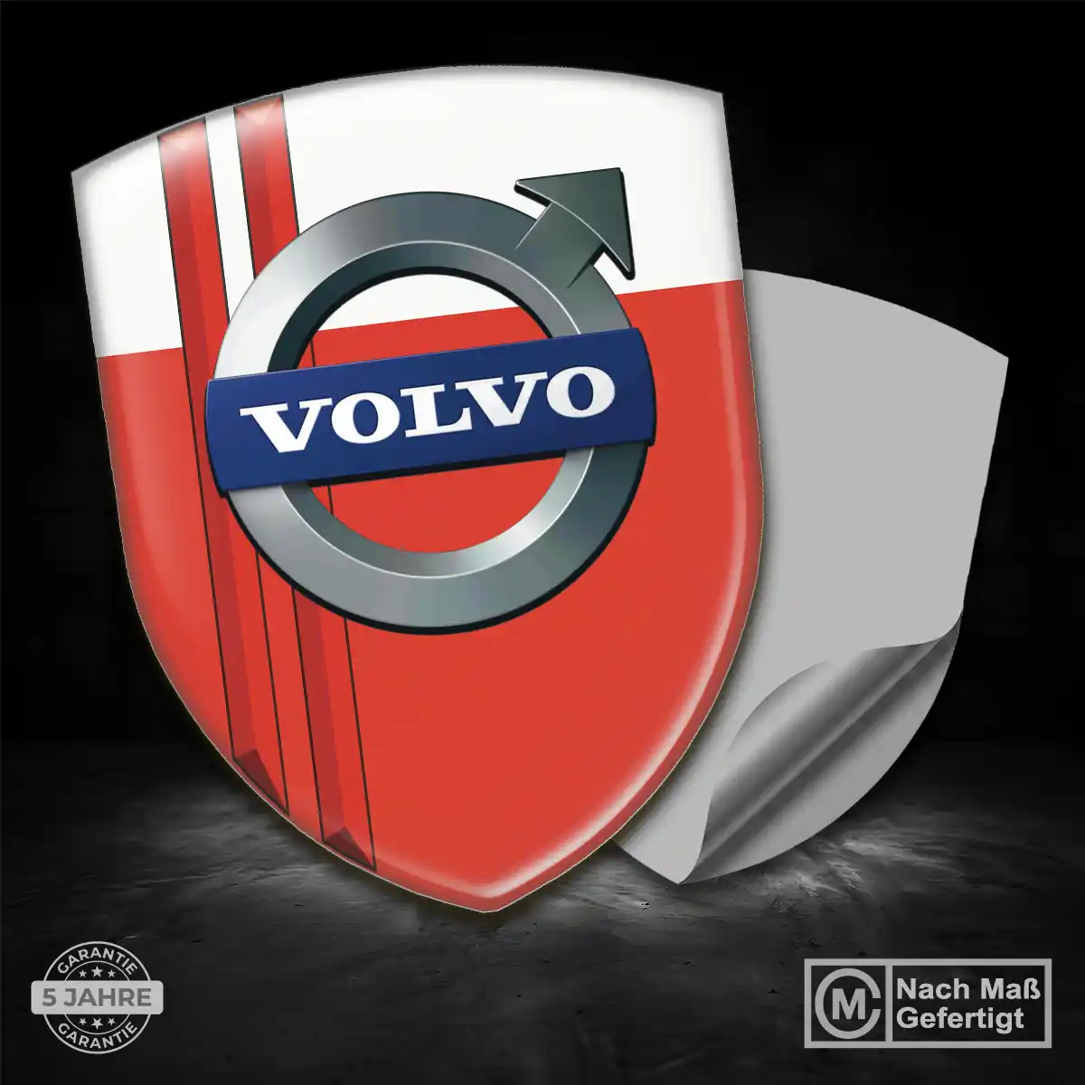 Volvo Aufkleber 3D Gel Silikon Ausdrucksstarkes Design