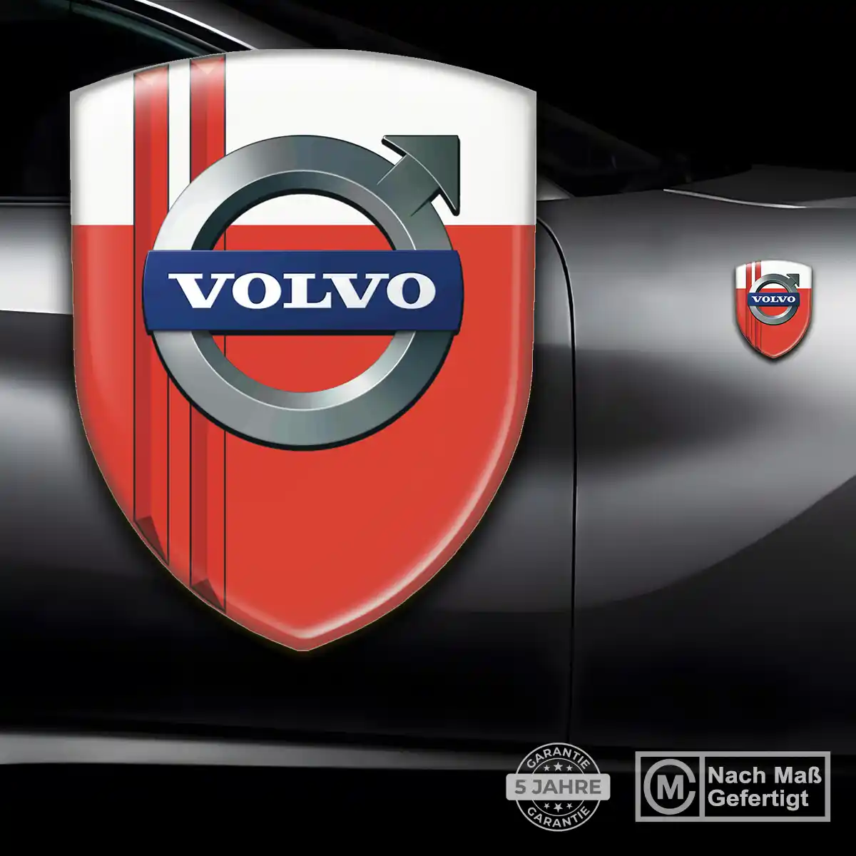 Volvo Aufkleber 3D Gel Silikon Ausdrucksstarkes Design