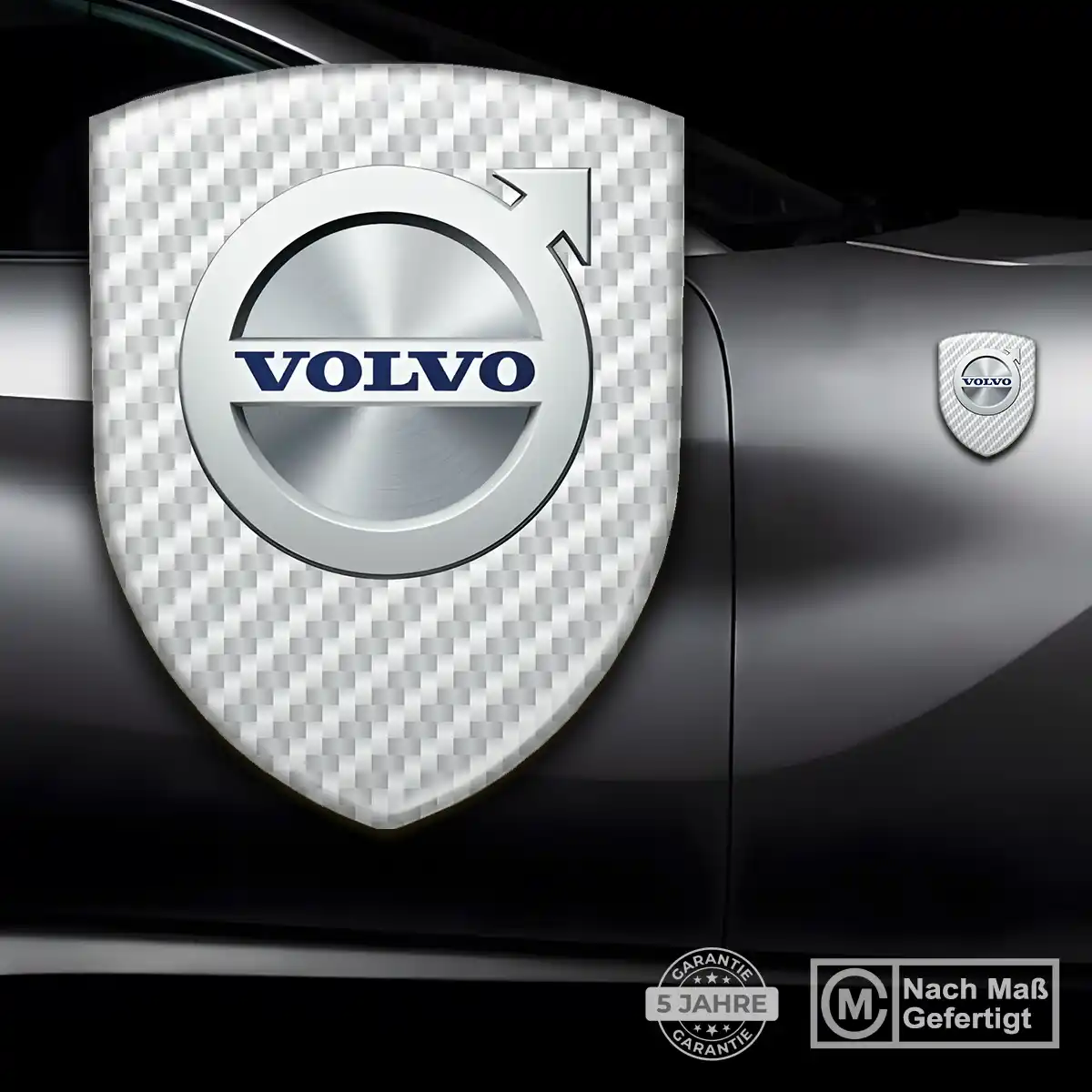 Volvo Aufkleber 3D Gel Silikon Auto Exterieurdesign