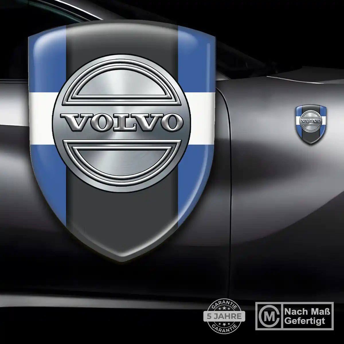 Volvo Aufkleber 3D Gel Silikon Auto Hohe Qualität
