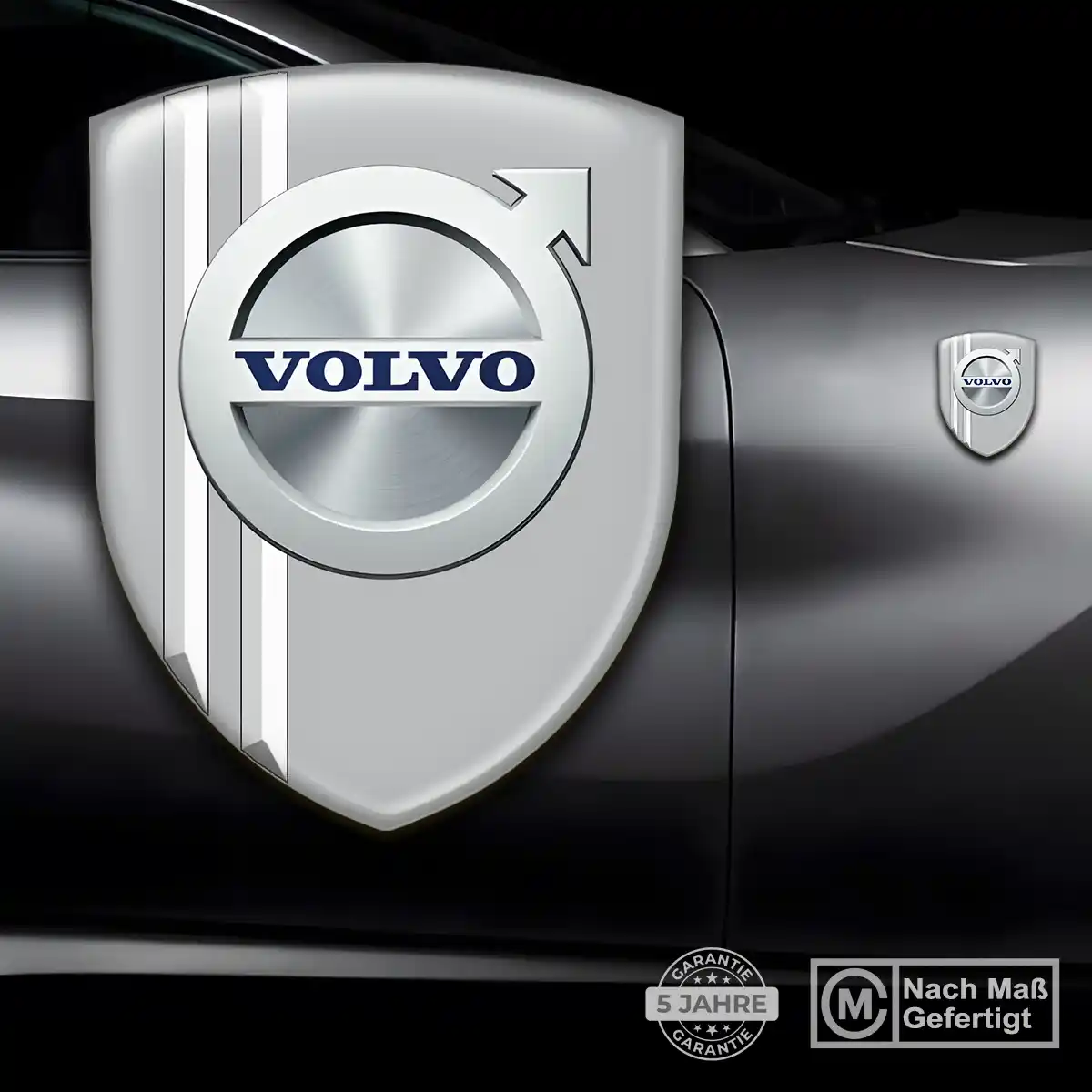 Volvo Aufkleber 3D Gel Silikon Auto Interieurdesign