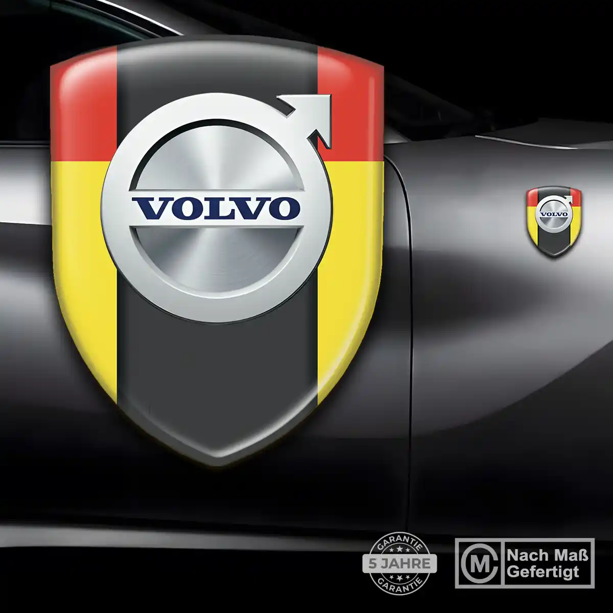 Volvo Aufkleber 3D Gel Silikon Auto Limitierte Auflage